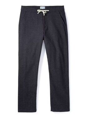 Wellen Seawool Easy Chinos Men's Size Medium Charcoal Gray